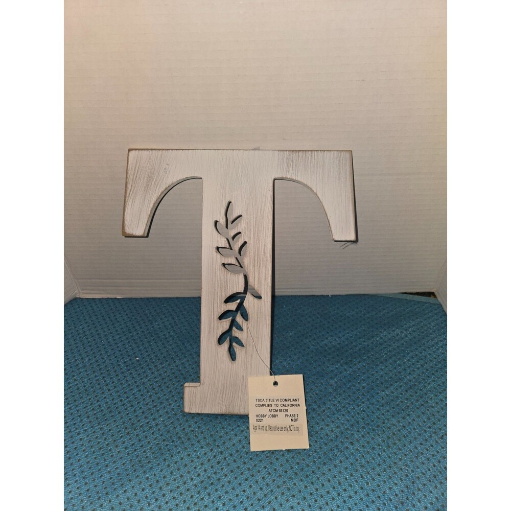 Letter “T” Decor